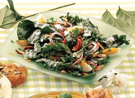 Spinach salad dressing recipes